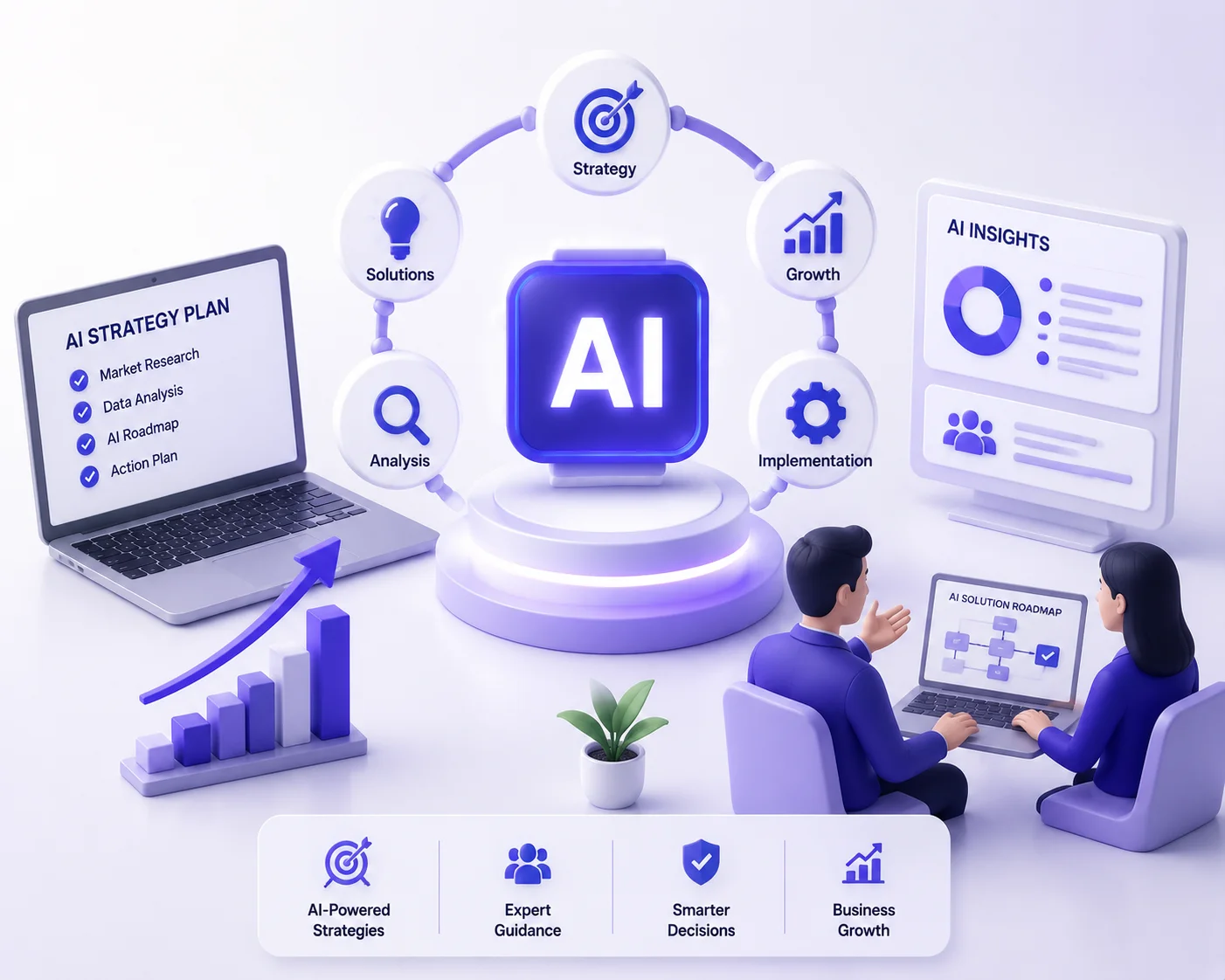 AI consulting services in Oman - Create a future ready AI search strategy