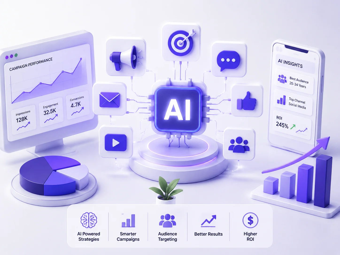AI marketing services in Oman - Attract more customers with intelligent digital strategies