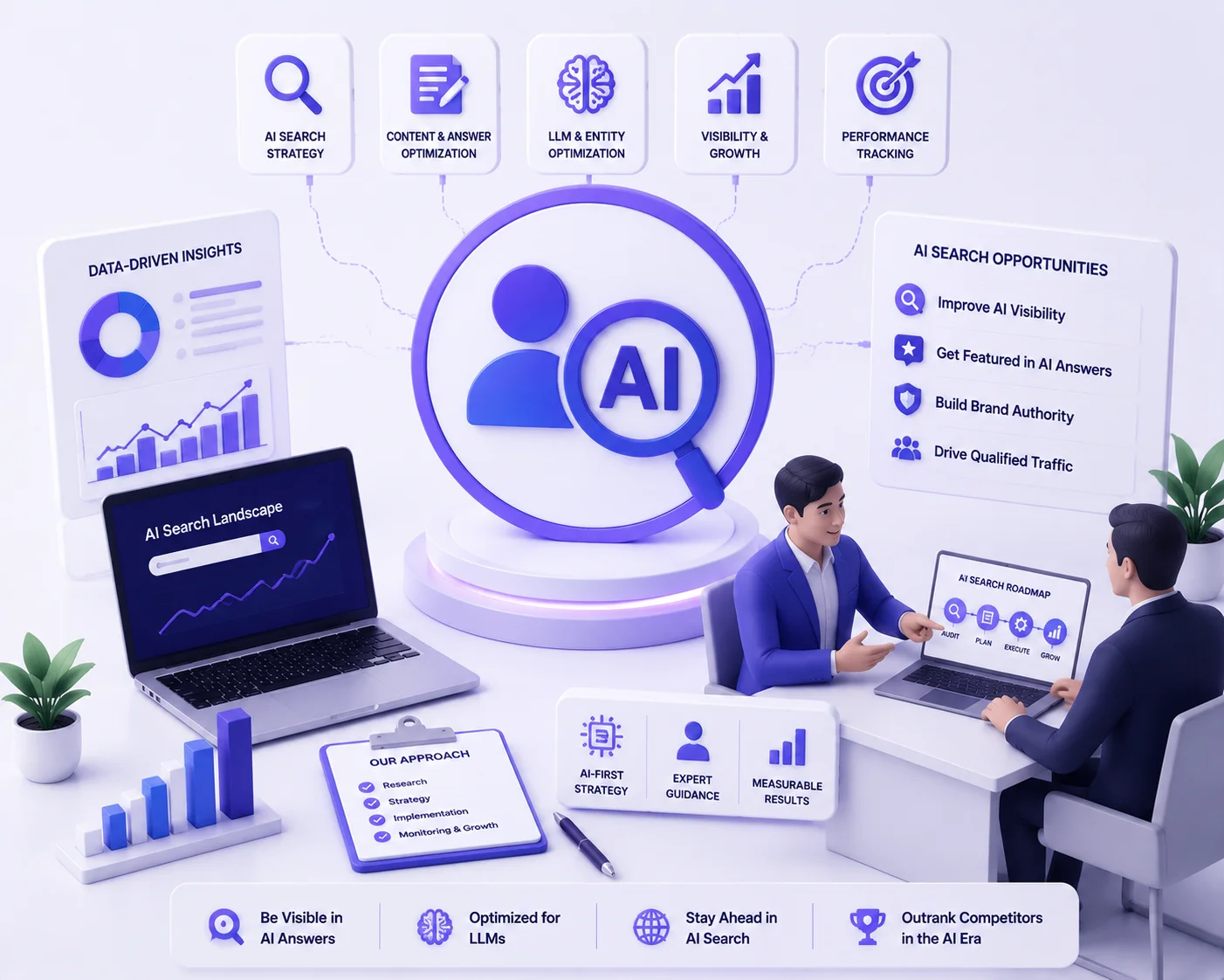 AI search consultant in Oman - Expert guidance for AI brand growth