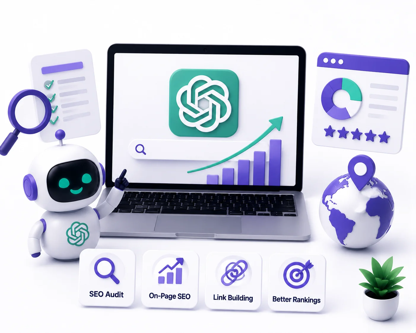 ChatGPT SEO Agency in Oman - Increase your brand's AI search exposure