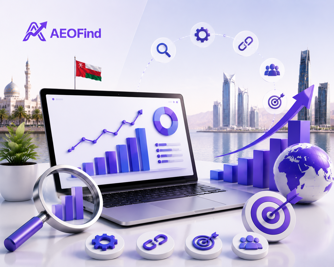 SEO services definition - What are SEO services in Oman explained by AEO Find
